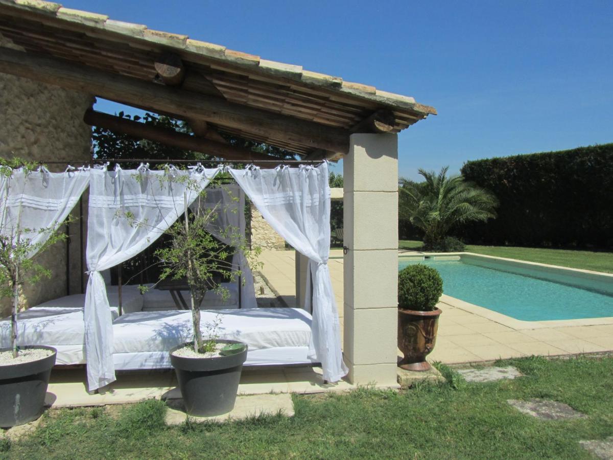 Maison Provencal Avec Piscine Cavaillon Bagian luar foto