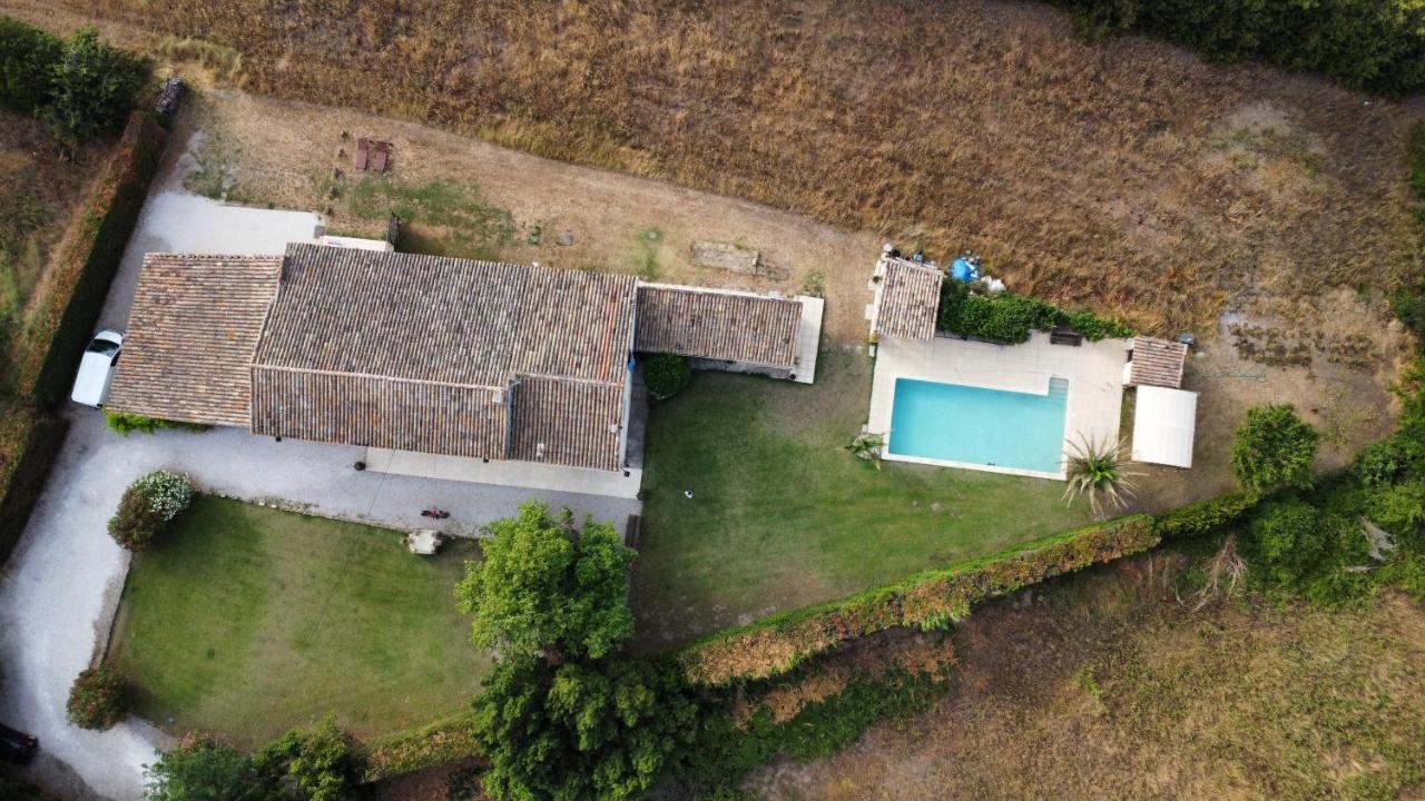 Maison Provencal Avec Piscine Cavaillon Bagian luar foto